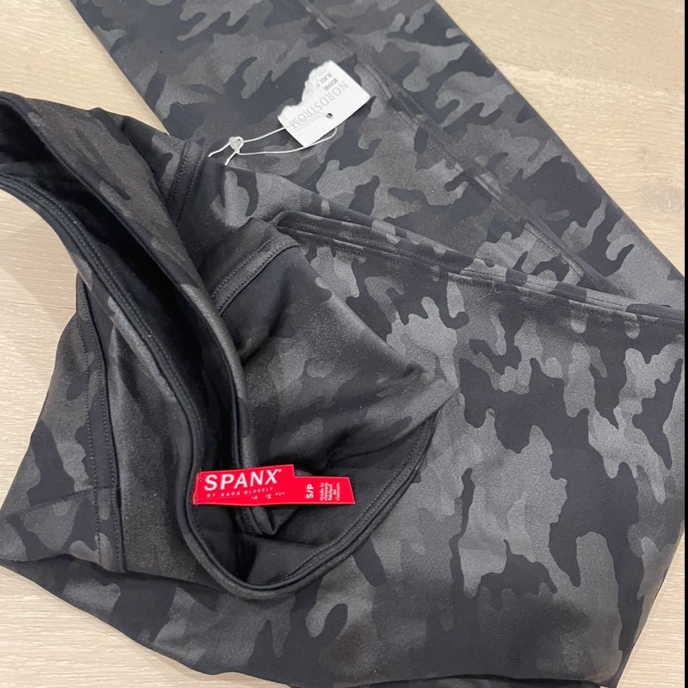 spanx camo leggings